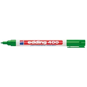 Comparateur de prix : edding - marqueur permanent 400, pointe ogive, vert