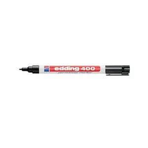 Comparateur de prix : edding - marqueur permanent 400, pointe ogive, noir