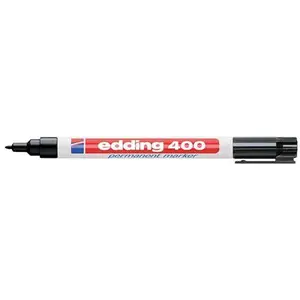 Comparateur de prix : edding - marqueur permanent 400, pointe ogive, rouge