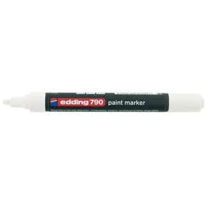 Edding - Marqueur Peinture Permanent 790 Pointe Ogive Blanc pas cher