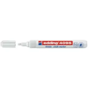Comparateur de prix : Edding - 4095 4-4095049 Marqueur craie blanc 2 mm, 3 mm Y20482