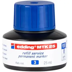 edding MTK 25 Encre permanent bleu 25 ml