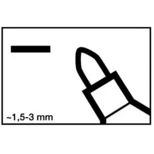 FP - Edding 4-3000002 n/a n/a 1.5 - 3 mm 1 pc(s) A476421 pas cher