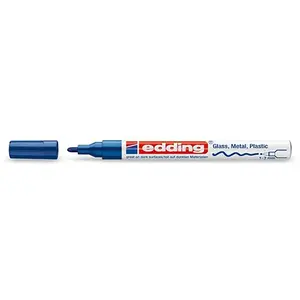 Comparateur de prix : edding - marqueur peinture 751 paint marker, pointe ogive, Bleu