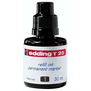 Comparateur de prix : edding - encre de recharge T25, noir, contenu: 30 ml