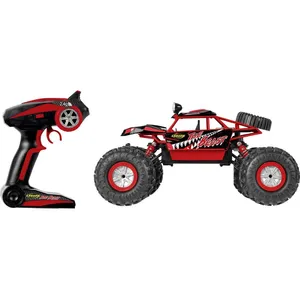 Comparateur de prix : Carson Modellsport The Beast brushed 1:12 Auto RC électrique Crawler 4 roues motrices (4WD) 100% RtR 2,4 GHz