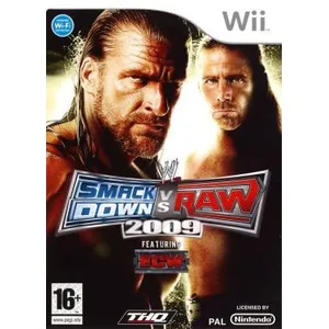 Comparateur de prix : Logithéque WWE SMACKDOWN VS RAW 2009 / Jeu console Wii