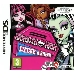 THQ Monster High : Lycée D'enfer Nintendo Ds pas cher