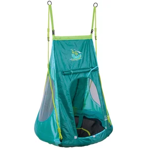 Comparateur de prix : Hudora Hudora 72152 Balançoire Filet Hudora Avec Tente Pirate 90 Cm.