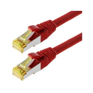 Câble patch Helos CAT 6a 0,5 m Rouge pas cher