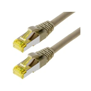 Helos 118068 helos câble patch S/FTP Cat 6a gris pas cher