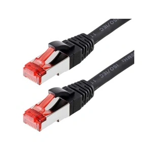 HELOS Câble patch S/FTP (PIMF) CAT 6 noir 15m pas cher
