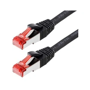 Helos Patchcable s ftp (pimf) cat 6 noir 20m - patchcable avec schmalem knic... pas cher