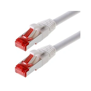 Comparateur de prix : Helos 118058 Câble patch Helos S/FTP CAT 6 Câble réseau blanc