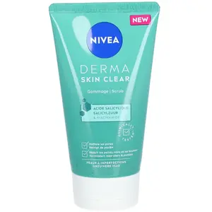 Comparateur de prix : NIVEA Gommage purifiant - Derma Skin Clear - Peaux à Imperfections - 150 ml