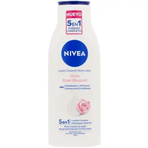 Comparateur de prix : NIVEA Body Lotion Rose Blossom 5in1 - 400 ml TU