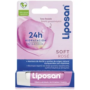 Comparateur de prix : Liposan Soft Rose Baume Lèvres 4.8g