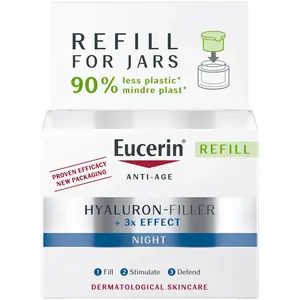 Comparateur de prix : Eucerin Hyaluron-Filler + 3x Effect Recharge Anti Age Soin de Nuit 50ml