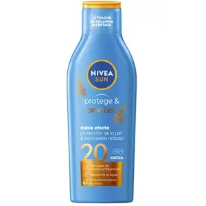 Nivea Sun PROTEGE&BRONCEA leche SPF20 200 ml pas cher