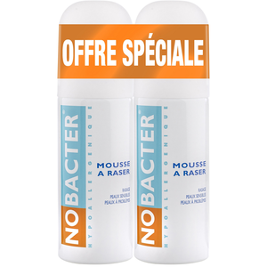 Comparateur de prix : EUCERIN Nobacter Mousse à Raser Haute Tolérance Lot de 2 x 150 ml