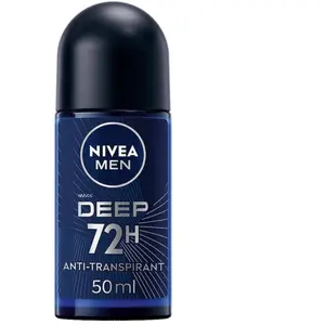 NIVEA Déodorant bille anti-transpirant anti-bactérien - Homme - 50 ml pas cher