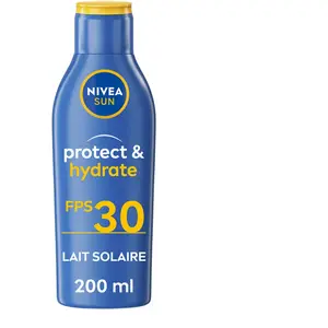 Nivea Sun Lait Protect&Hydrate Fps30 200ml Anti-Tache pas cher