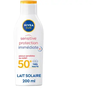 NIVEA - Protection solaire Lait peaux sensibles FPS50+ 200 ml unisex