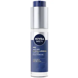 Hydratants & nourrissants Nivea  Gel Hydratant Visage Homme Anti-âge Hyaluron