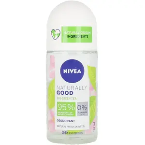 Nivea Desodorizante Roll-On Natural Good Chá Verde 50ml pas cher
