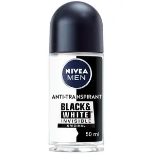 Comparateur de prix : Nivea Nivea - Black&white - Déodorant Bille Anti-Transpirant 48h Homme 50 Ml