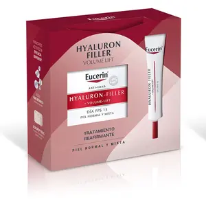 Cosmetic Set Eucerin Hyaluron remplissage Lift Día Piel Normal 2 pièces  pas cher