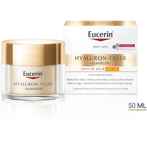 Eucerin Hyaluron Filler + Elasticity Soin de Jour Anti-Âge SPF30 50ml