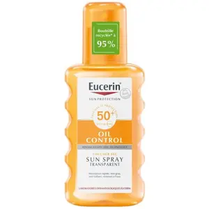 Eucerin Sun Protection Oil Control Spray Transparent SPF50+ 200ml pas cher