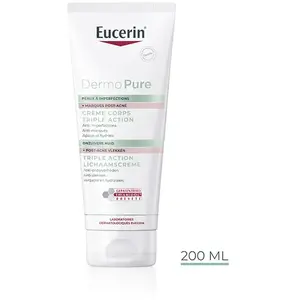 Comparateur de prix : Eucerin DermoPure Crème Corps Triple Action 200ml