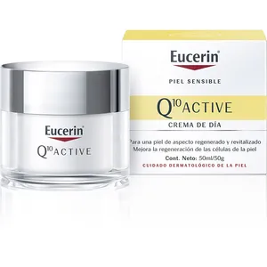 Comparateur de prix : Eucerin Q10 Active crème de jour anti-rides peaux sèches 50 ml