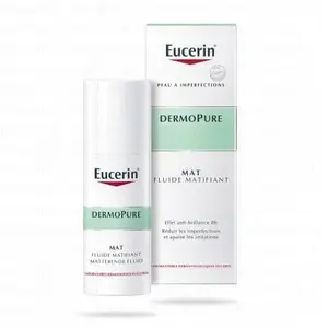 Eucerin DermoPure Mat Fluide Matifiant Peaux à Tendance Acnéique 50ml pas cher