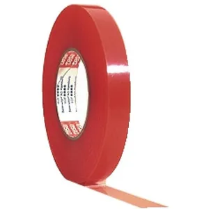 Comparateur de prix : Tesa Adhésif double-face 4965, transparent, largeur 25 mm, rouleau de 50 m