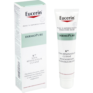 Eucerin DermoPure K10 Soin Rénovateur Cutané Peaux à Tendance Acnéique 40ml pas cher