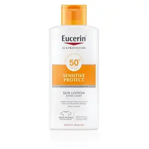Eucerin Crème Sun Extra Light Spf50 400ml pas cher