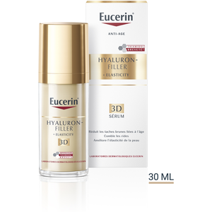 Comparateur de prix : EUCERIN - Hyaluron-filler + Elasticity - Sérum 3d Triple Action - 30ml