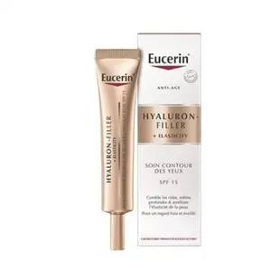 Eucerin HYALURON-FILLER + Elasticity contorno ojos SPF15+ 15 mlVendu parparasanteonline