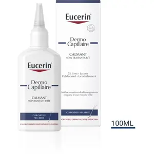 Comparateur de prix : Eucerin Dermo Capillaire Soin Calmant Traitant Cuir Chevelu Irrité 100ml