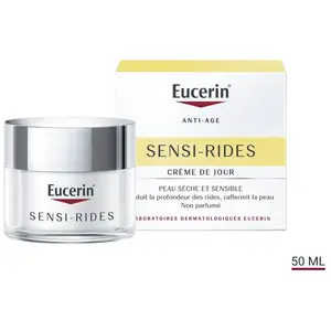 Eucerin Sensi-Rides Soin Anti-Rides Peaux Sèches à Très Sèches 50ml pas cher