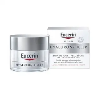 Comparateur de prix : Eucerin hyaluron-filler soin de jour peau sèche spf15 50ml