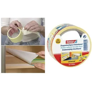 Comparateur de prix : Tesa tesa ruban  adhésif universel double face, 50 mm x 10 m