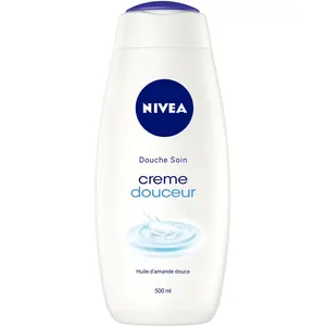 NIVEA Crème de douche douceur - Huile d'amande douce - 500 ml pas cher