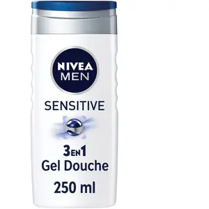 Comparateur de prix : NIVEA Gel douche aux extraits de bambou - Peaux sensibles - Homme - 250 ml