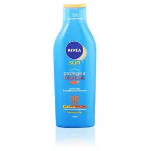 Lait solaire protege & broncea nivea spf 30 (200 ml) pas cher