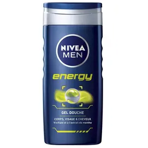 Gel douche 3-en-1 à la menthe - Visage, corps & cheveux - Homme - 250 ml