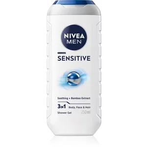 Nivea Men Sensitive gel de douche pour homme 250 ml pas cher